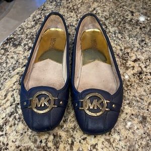 Michael Kors Ballerina Blue shoes size 8 1/2